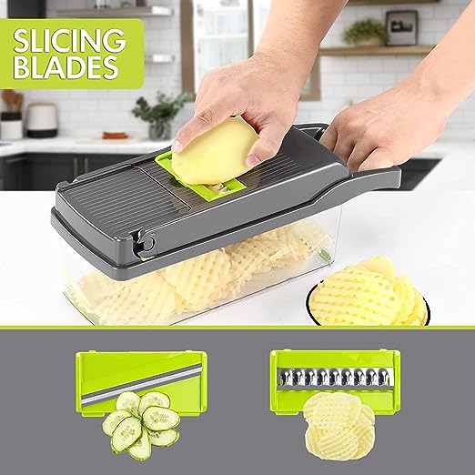 Rebanador de Verduras 14 piezas