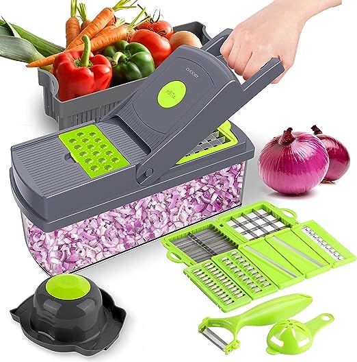 Rebanador de Verduras 14 piezas